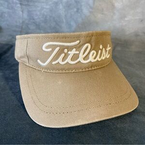 Titleist Footjoy FJ Visor Hat Cap Pro V1 Adjustable Hook & Loop Navy Golf